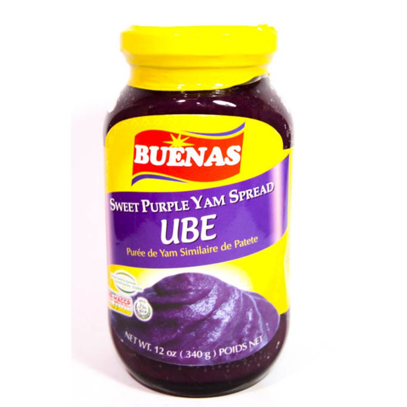 Buenas Ube Sweet Purple Yam Spread 340g Sweet Purple Yam Spread Buenas Ube Sweet Purple Yam Spread 340g Sweet Purple Yam Spread