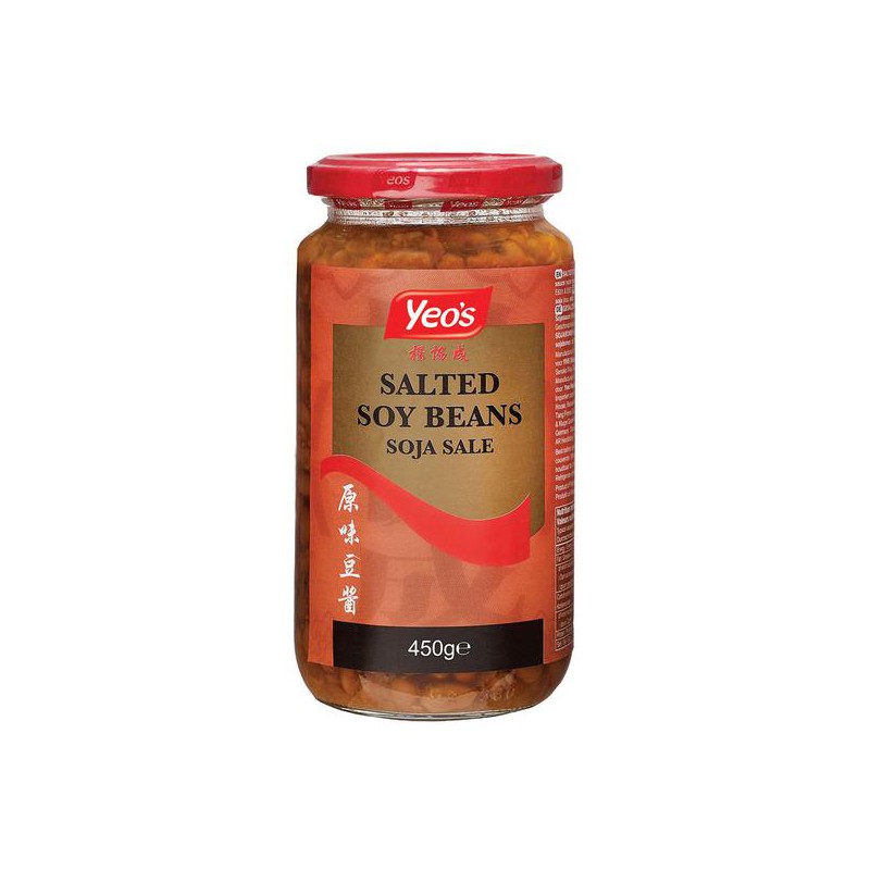 Yeo's (楊協成原味豉醬) Salted Soy Beans 450g Salted Soy Beans Yeo's (楊協成原味豉醬) Salted Soy Beans 450g Salted Soy Beans