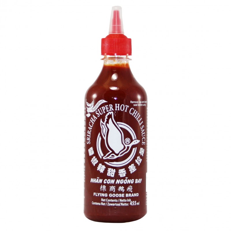 Flying Goose Brand - 455ml - Sriracha Super Hot Chilli Sauce Flying Goose Brand - 455ml - Sriracha Super Hot Chilli Sauce