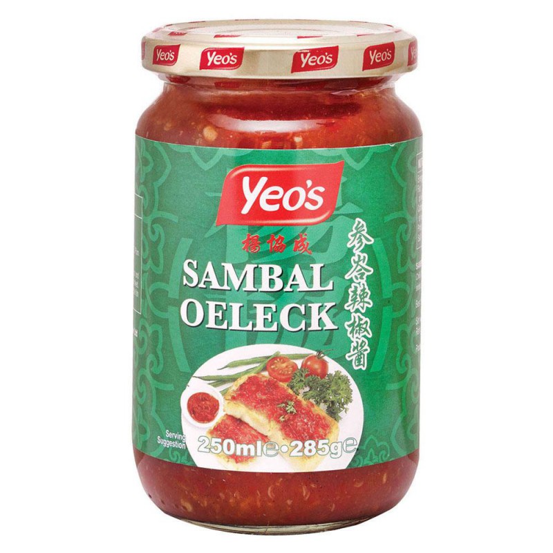 Yeo's Sambal Oeleck 285g (楊協成參峇辣椒醬) Sambal Oeleck