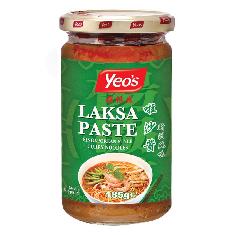 Yeo's Laksa Paste 185g Singaporean Style Curry Noodles Laksa Paste Yeo's Laksa Paste 185g Singaporean Style Curry Noodles Laksa Paste