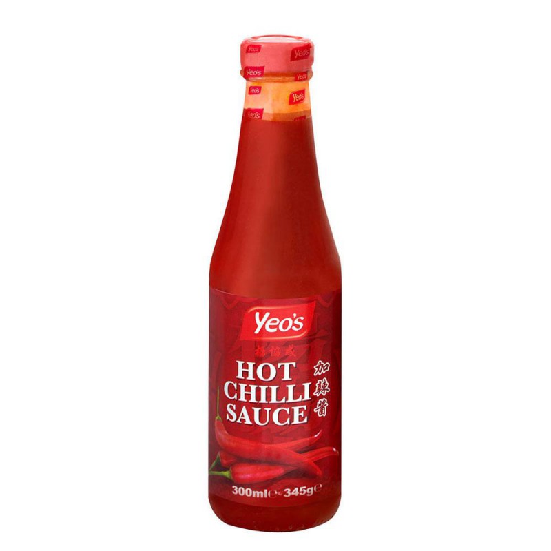 Yeo's Hot Chilli Sauce (楊協成加辣醬) 300ml bottle Hot Chilli Sauce Yeo's Hot Chilli Sauce (楊協成加辣醬) 300ml bottle Hot Chilli Sauce