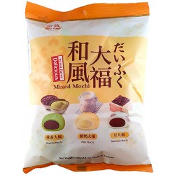 Royal Family Mixed Mochi 250g Matcha & Milk & Red Bean Mochi