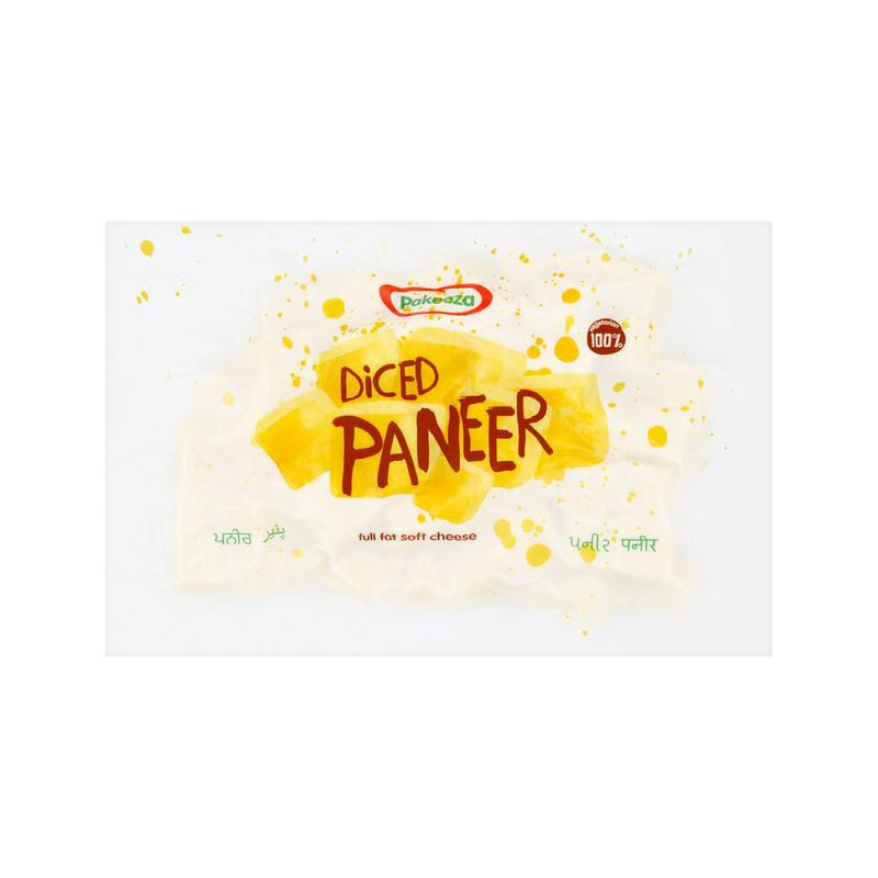 Pakeeza 250-350g Paneer Full Fat Soft Cheese