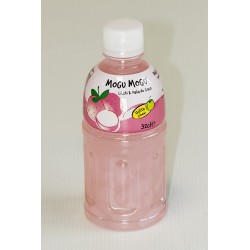 Mogu Mogu Case of Lychee 320ml x 24 Lychee flavour drink with Nata De Coco