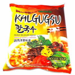 Full Case of 20x Samyang Kalgugsu Chicken & Onion Flavour 100g Korean Style Knife Cut 칼국수 Kalguksu Instant Noodles