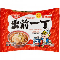 Nissin 100g (HK) Japanese Style Demae Ramen Noodles - Spicy Sesame Oil Flavour