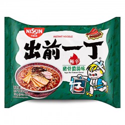 Full Case: 30 x Nissin 100g (HK) Japanese Style Demae Ramen Noodles - Super Hot Tonkotsu Flavour
