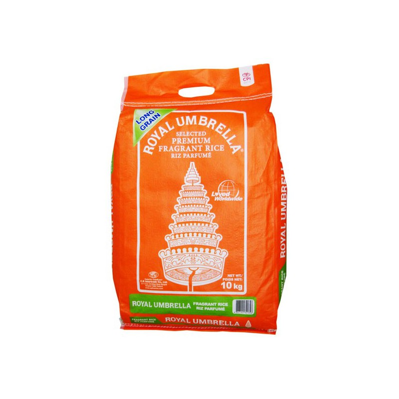 Royal Umbrella 10kg Selected Premium Fragrant Rice (Long Grain)