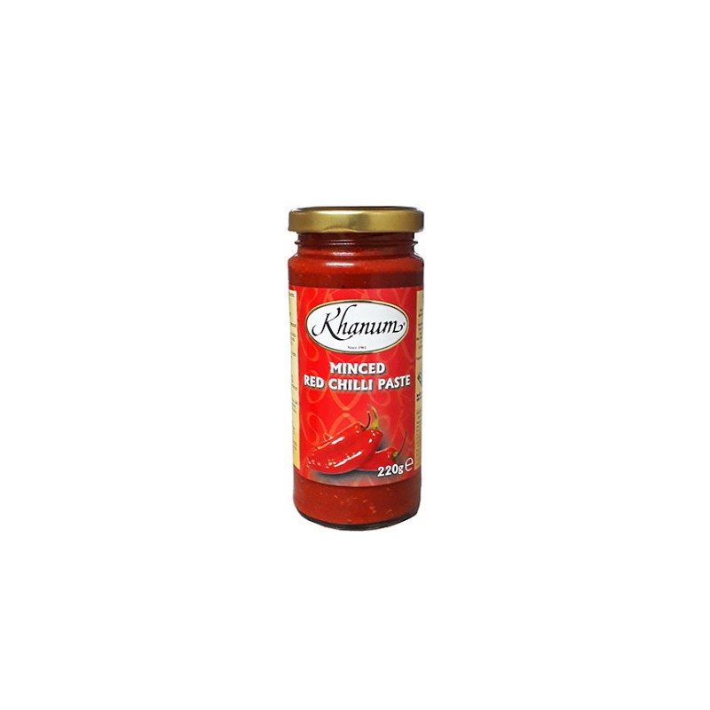 Khanum 220g Minced Red Chilli Paste