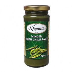 Khanum 220g Minced Green Chilli Paste
