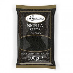 Khanum 100g Nigella Seeds (Black Onion Seeds - Kalonji)