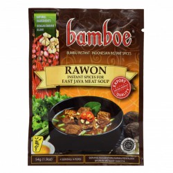 Bamboe East Java Meat Soup 54g Spices Mix Rawon