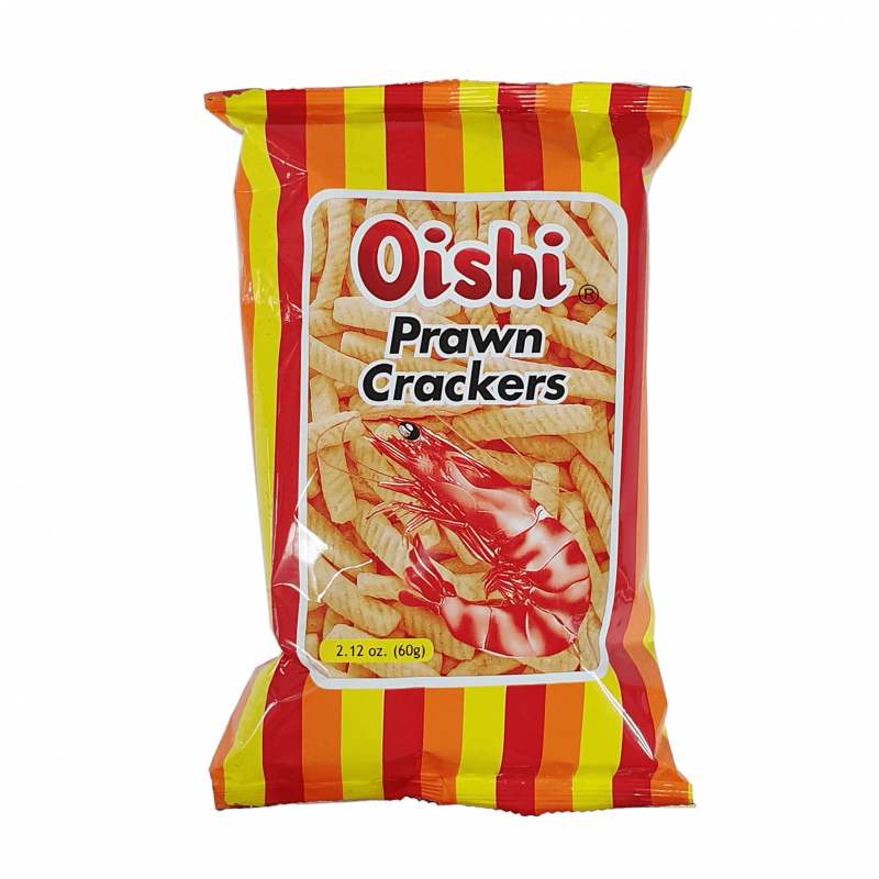 Full Case: Oishi 50 x 60g Prawn Crackers