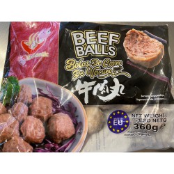 Authentic 360g Frozen Beef Balls