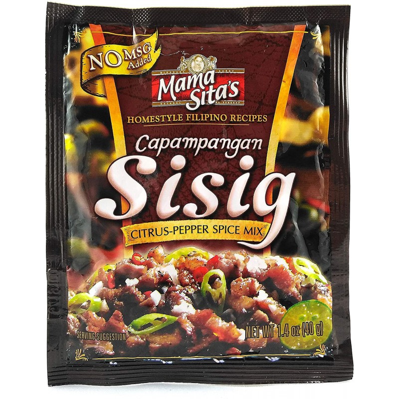 MAMA SITA'S SISIG 40G CITRUS PEPPER SPICE MIX