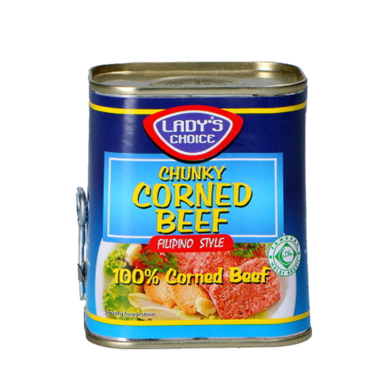 Lady's Choice 340g Chunky Corned Beef - Filipino Style