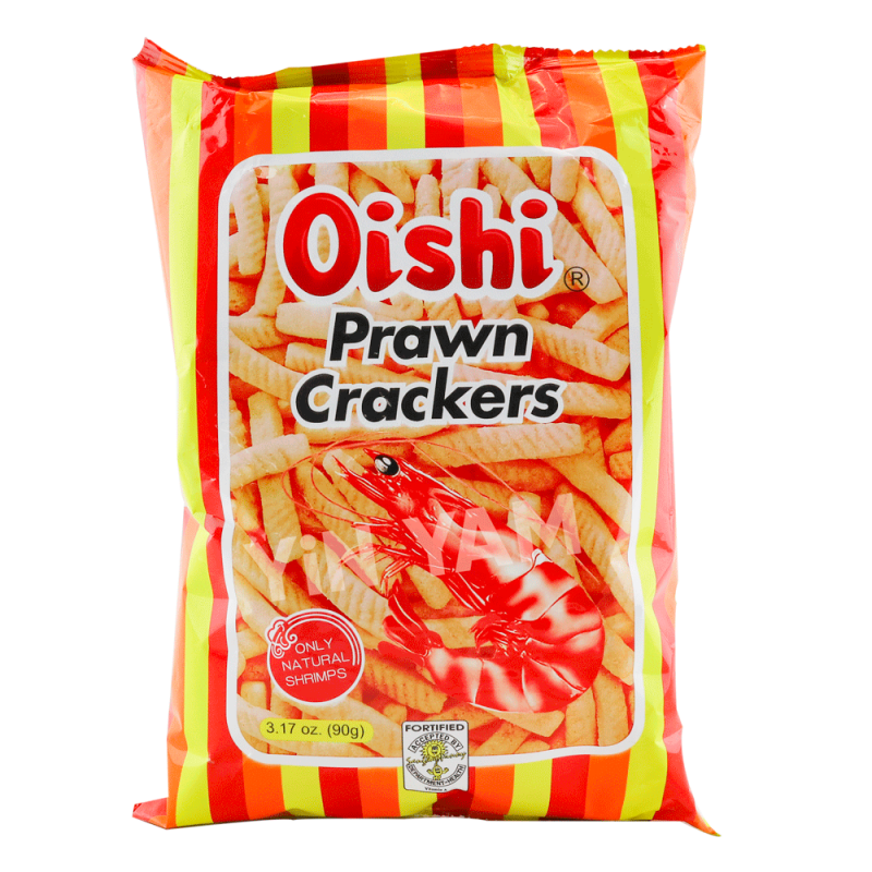 Oishi 90g Prawn Crackers