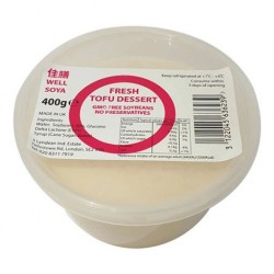 Well Soya Fresh Tofu Dessert 400g GMO Free Soybeans No...