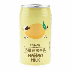 Famous House Mango Milk 330ml Taiwanese Ya Mangue Milk