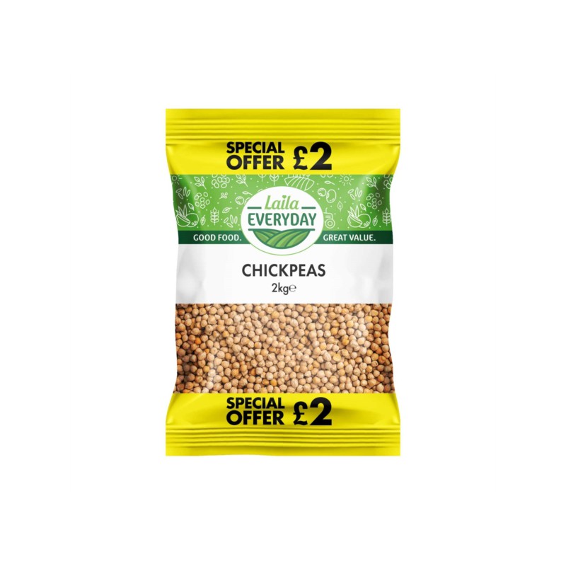 Laila Everyday 2kg Chick Peas