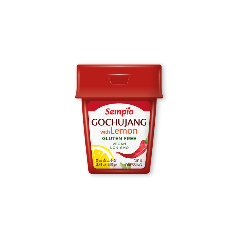 Sempio 250g Gochujang With Lemon - Spicy, Sweet & Tangy (Gluten Free & Vegan Friendly)