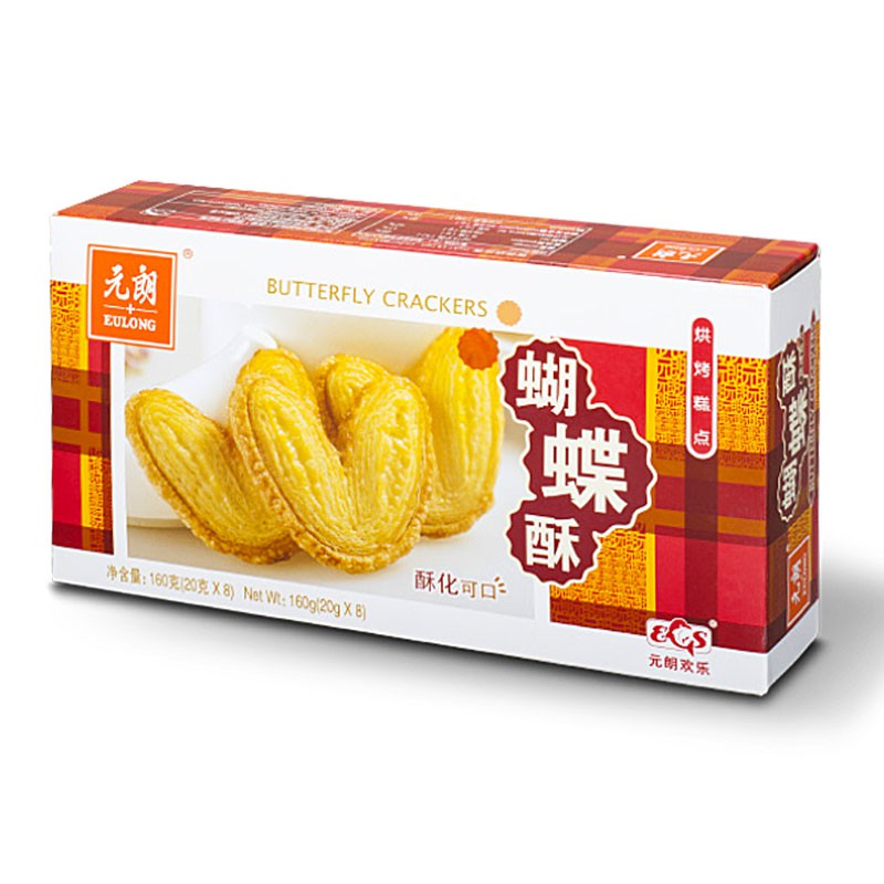 Eulong 120g Palmier Butterfly Crackers