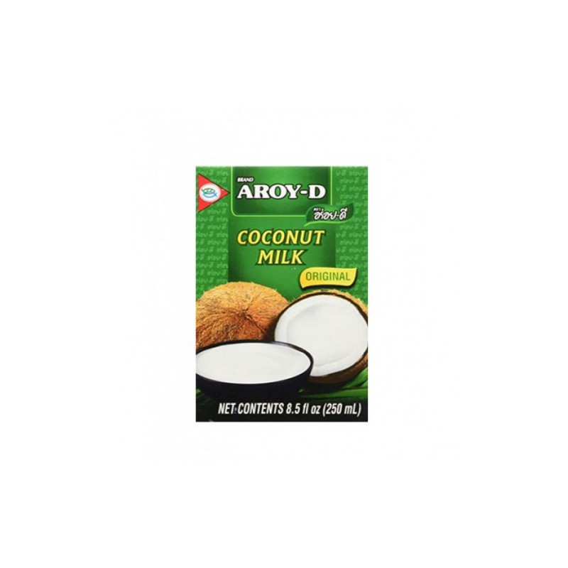 Aroy-D Coconut Milk 250ml Carton Aroy-D Coconut Milk 250ml Carton