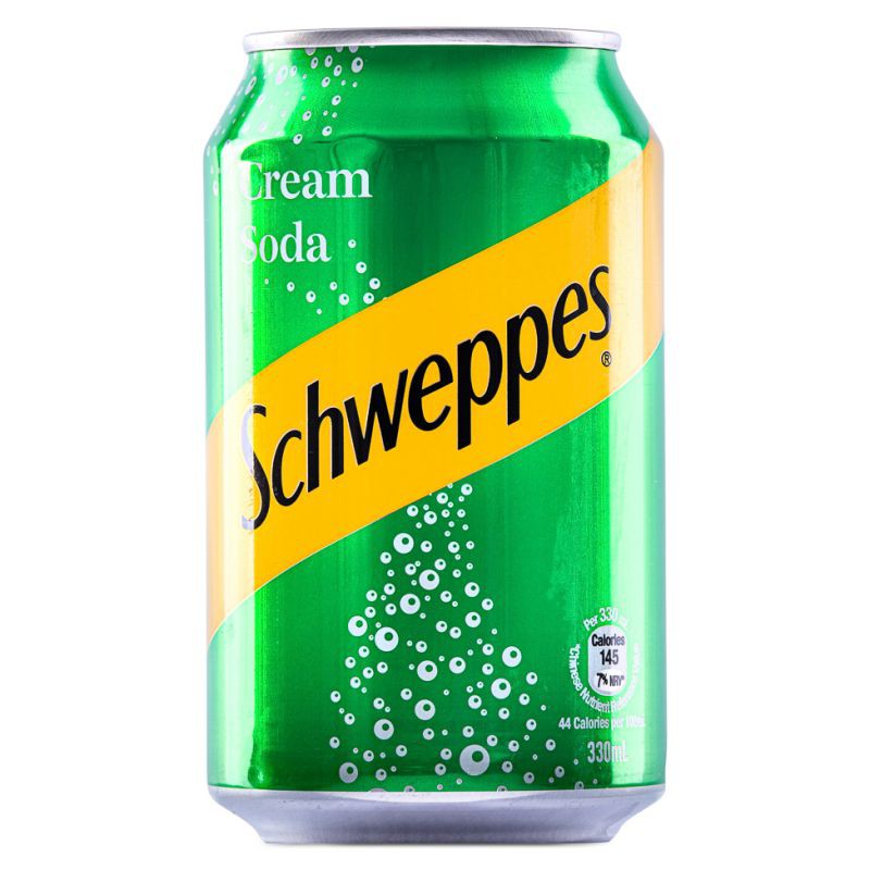 Schweppes 330ml Cream Soda (Can)