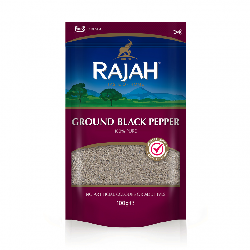 Rajah 100g Ground Black Pepper