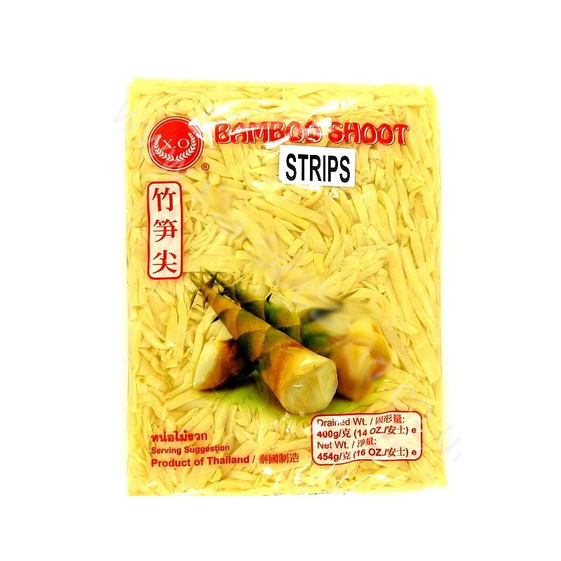 X.O 454g Bamboo Shoot Strips In Vacuum Bag