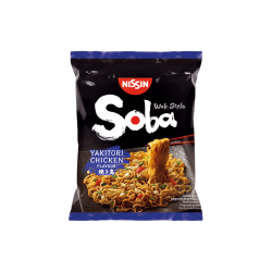 Nissin Soba Noodles 110g Yakitori Chicken Flavour Instant Soba Noodles