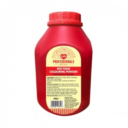 Laila Red Food Colouring Powder 500g Food Colouring on a salt carrier