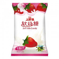 Oishi Soft Milk Strawberry Candy 120g Strawbery Milk Flavour Candy