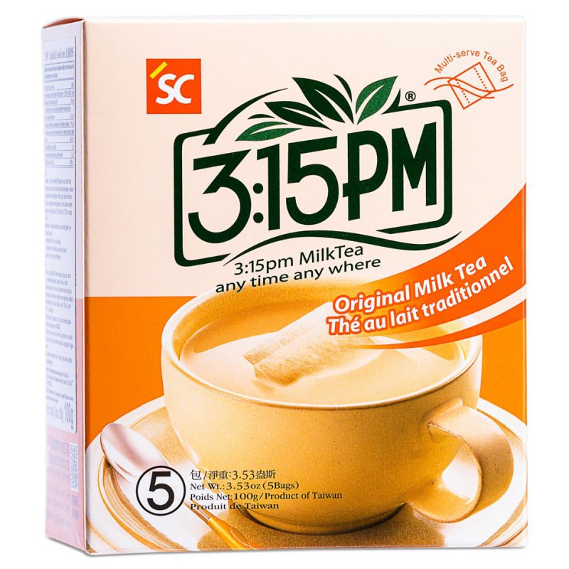 3:15PM 100g Milk Tea - Original Flavour (5 Bags)