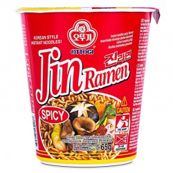 Ottogi 65g Jin Ramen Cup (Spicy)