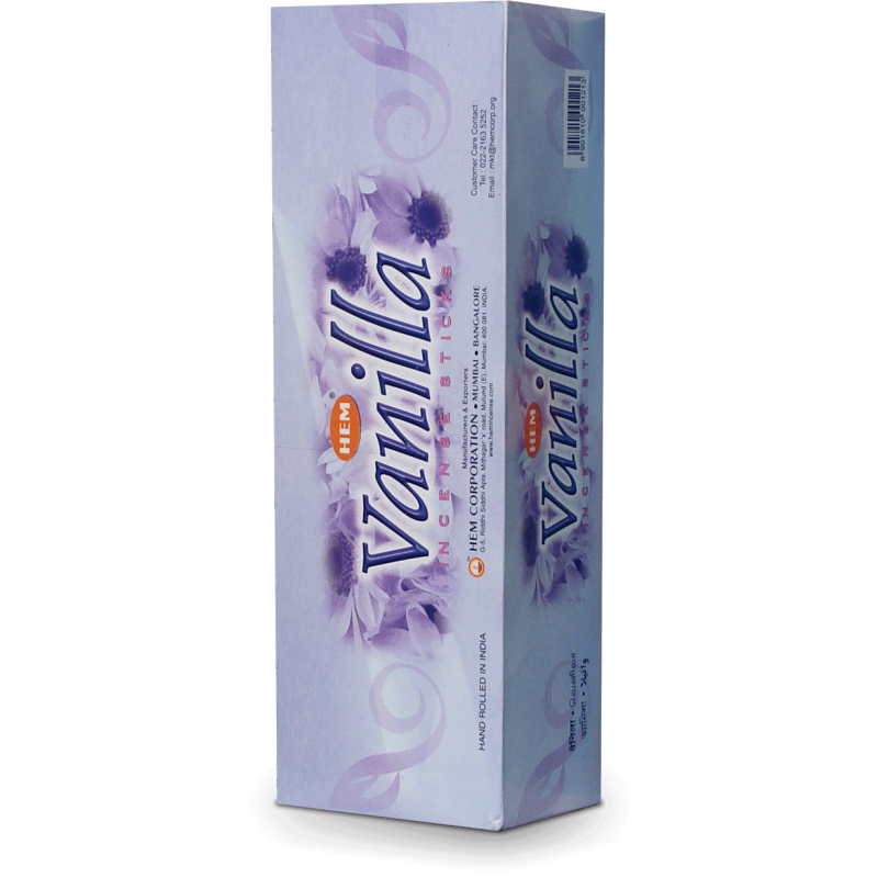 Full Case: 6 x HEM Vanilla Incense Sticks (20 Sticks) Full Case: 6 x HEM Vanilla Incense Sticks (20 Sticks)
