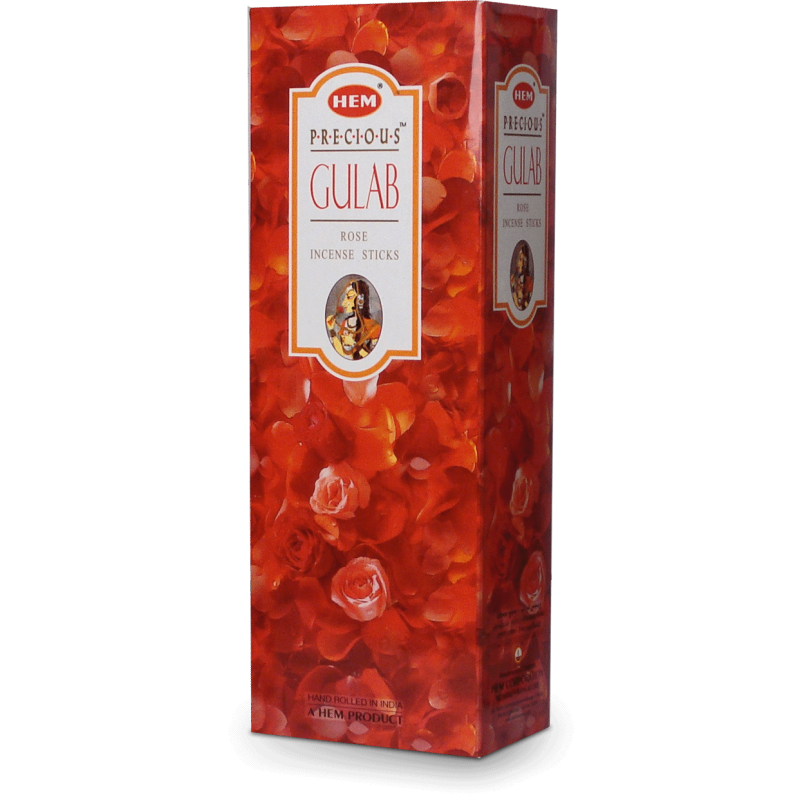 Full Case: 6 x HEM Gulab Rose Incense Sticks (20 Sticks) Full Case: 6 x HEM Gulab Rose Incense Sticks (20 Sticks)