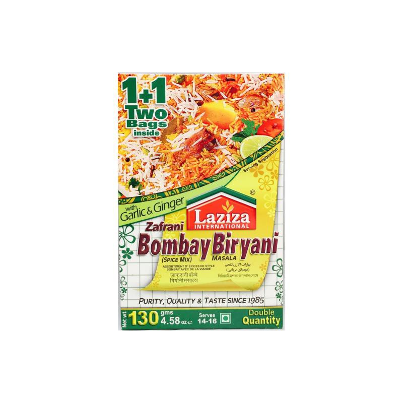 Laziza 130g Zafrani Bombay Biryani Masala With Garlic & Ginger