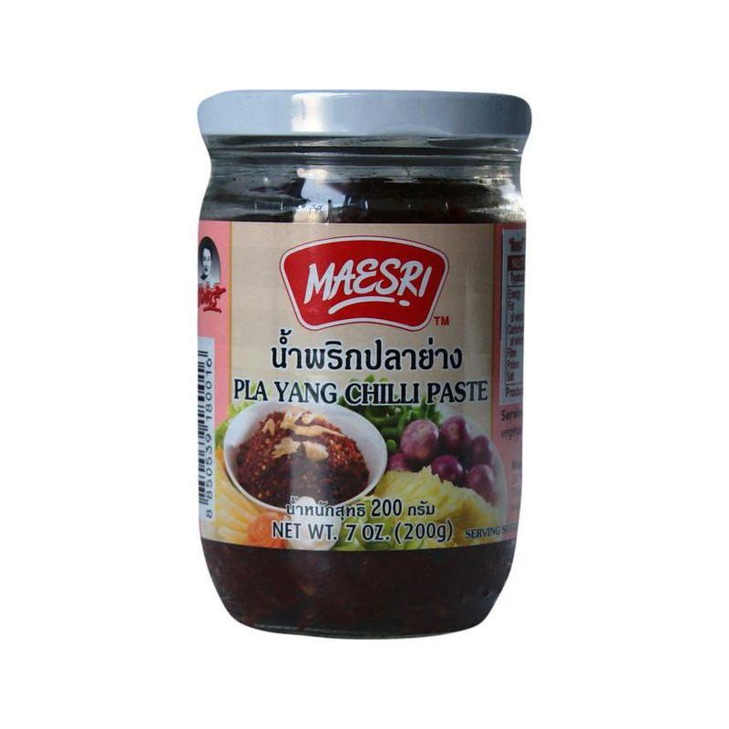 Maesri 200g Pla Yang - Dried Fish Chilli Paste