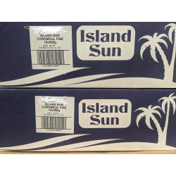 Full Case of 10x Island Sun 500g Corn Meal Fine