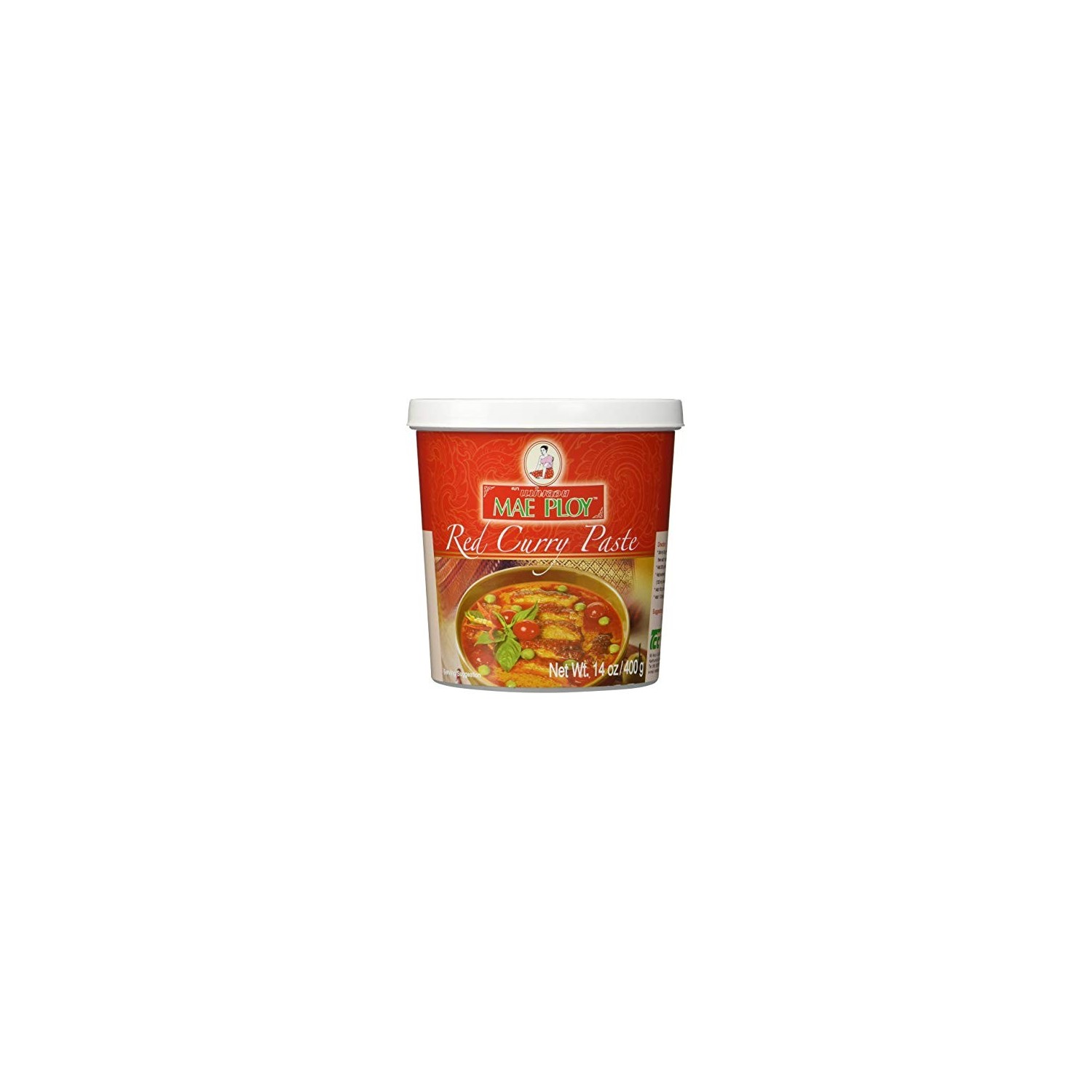 Mae Ploy Red Curry Paste 400g Red Curry Paste BBD 30/03/23 CLEARANCE