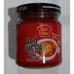 Chef's Choice 220g Vegan Thai Red Curry Paste