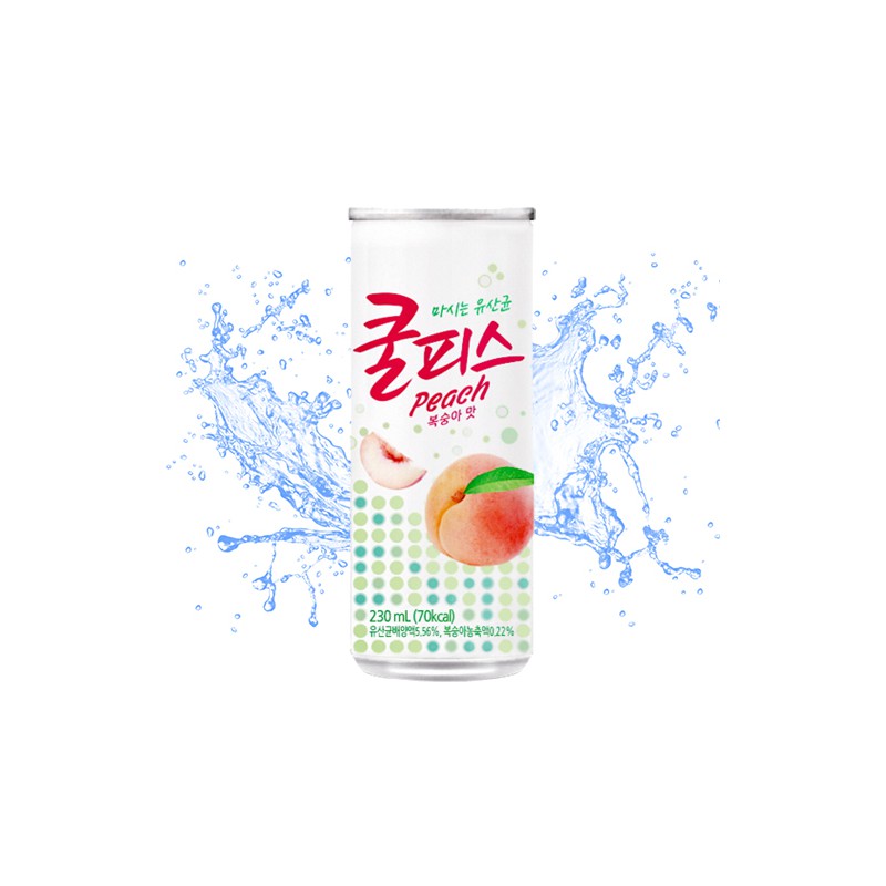 Dongwon 230ml Coolpis Peach Flavour Drink