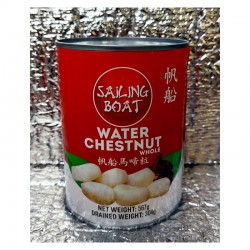 Sailing Boat Water Chestnuts Full Case of 24x567g Water...