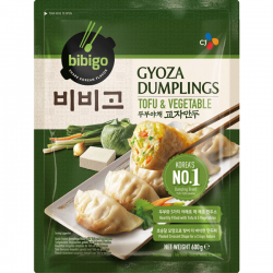 CJ Bibigo 600g Frozen Gyoza - Tofu & Vegetable Filling