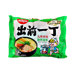 Full Case: 30 x Nissin 100g (HK) Japanese Style Demae Ramen Noodles - Kyushu Tonkotsu Flavour