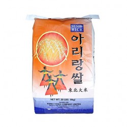 Arirang Korean Sushi Rice 20lb (~9kg) Korean Sushi Rice