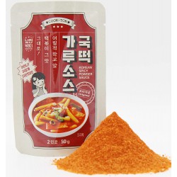 Cook-Tok RICE CAKE POWDER SAUCE 50g Korean Spicy Powder Sauce