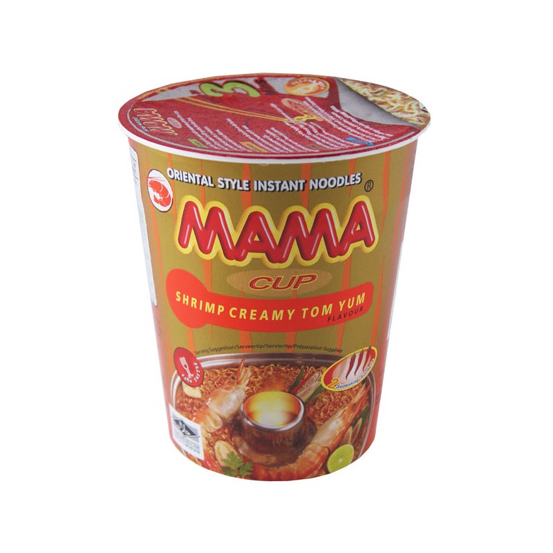 Mama Cup Noodle Shrimp Creamy Tom Yum 70g Instant Noodle Cup